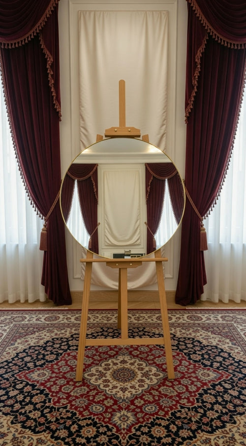 Epitome Round Style Wall Mirror